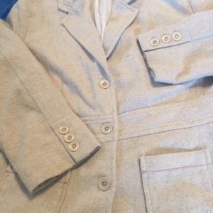 Old Navy PLUS SIZE Wool Blend Jacket Blazer 1X EUC